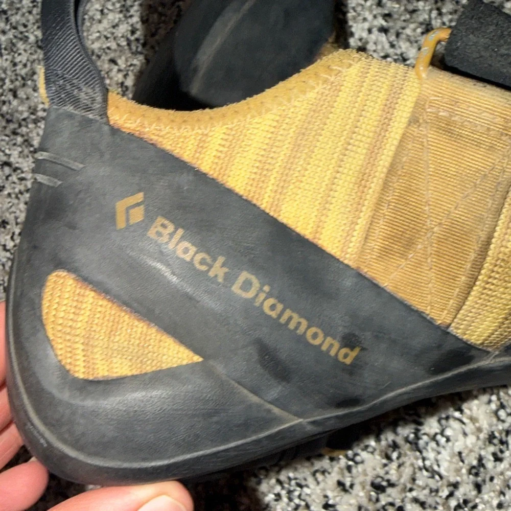 Black Diamond Rock Climbing Shoes Gold Women’s Size 10